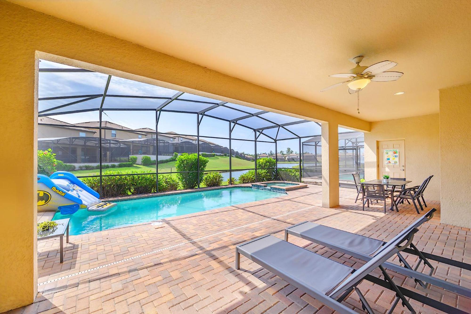 8Br Resort Home W Pool Hot Tub And Theatre Loft Kissimmee Esterno foto