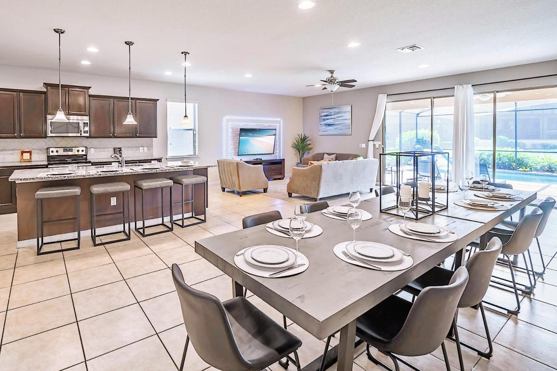 8Br Resort Home W Pool Hot Tub And Theatre Loft Kissimmee Esterno foto