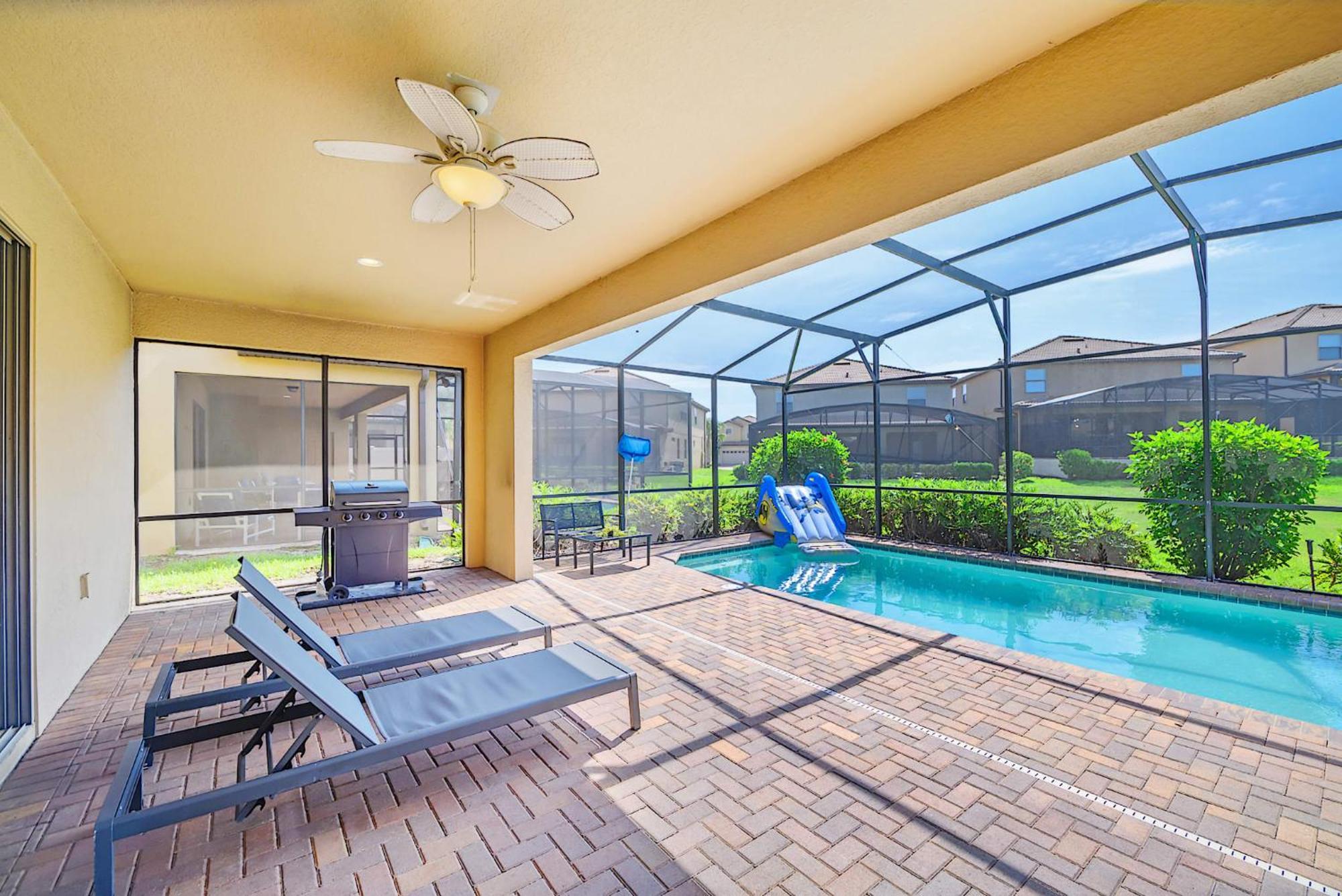 8Br Resort Home W Pool Hot Tub And Theatre Loft Kissimmee Esterno foto