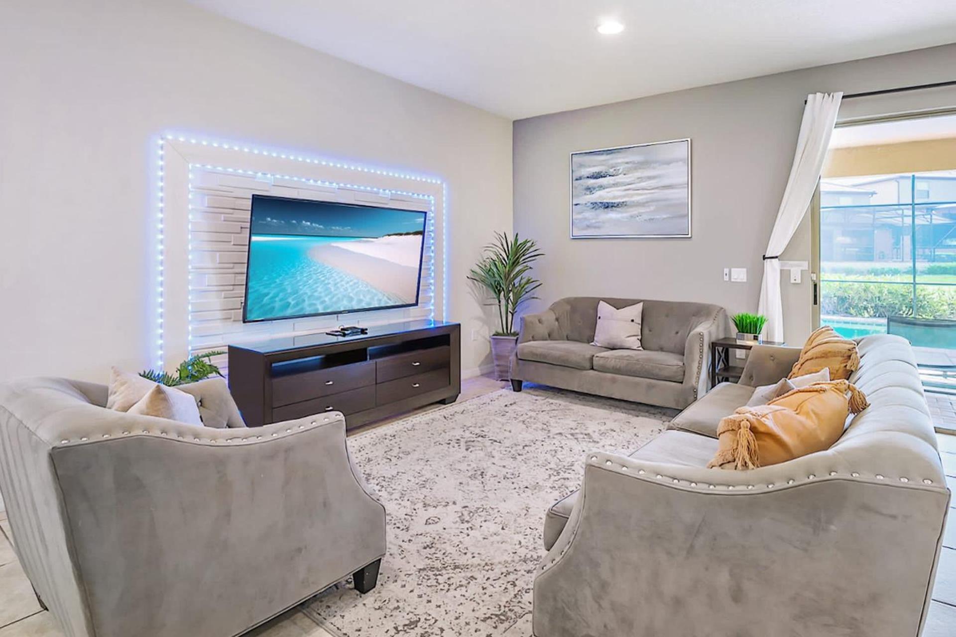 8Br Resort Home W Pool Hot Tub And Theatre Loft Kissimmee Esterno foto